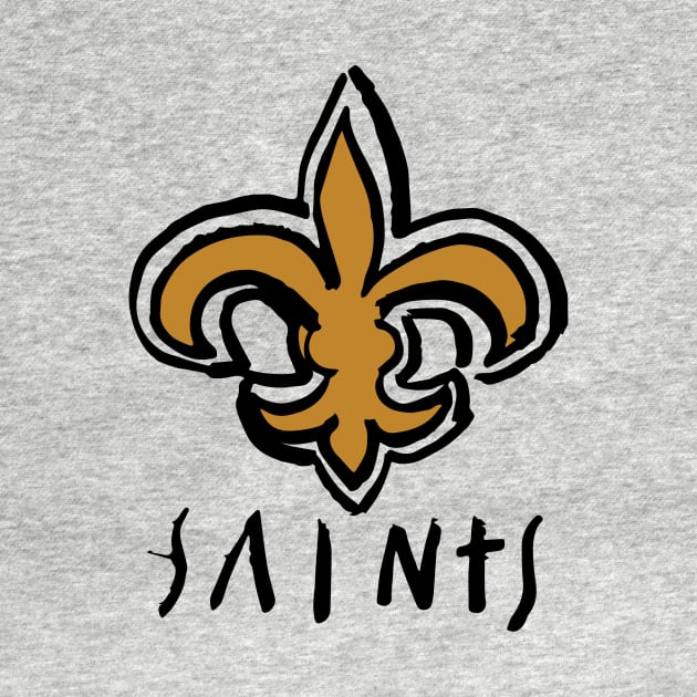 New Orleans Saiiiints 15 by Very Simple Graph